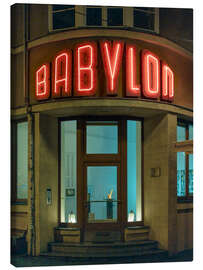 Leinwandbild Babylon Kino - Michael Schulz Dostal