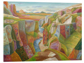 Acrylglasbild Atmen Sie tief durch