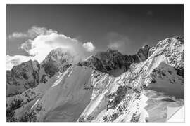 Wandsticker Bergwelt am Mont Blanc - Christian Müringer