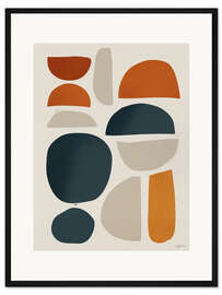 Gerahmter Kunstdruck Farbbalance