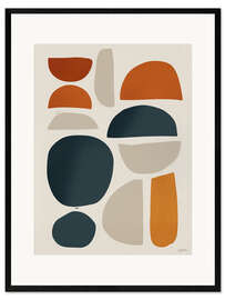 Gerahmter Kunstdruck Farbbalance