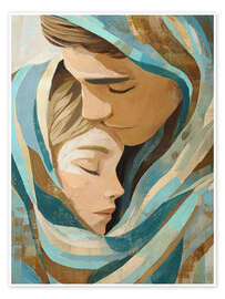 Wandbild Geborgenheit im Licht - artill