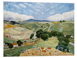 Hartschaumbild Such Great Heights