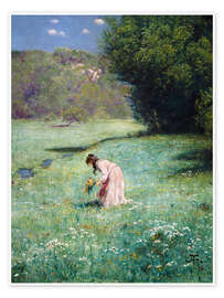 Wandbild Waldwiese, 1876 - Hans Thoma