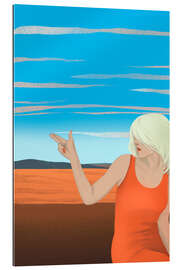 Gallery Print Desert Girl