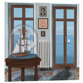 Acrylglasbild Things that don't exist - Silja Goetz