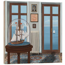 Holzbild Things that don't exist - Silja Goetz