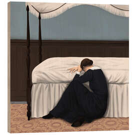 Holzbild Nonas Zimmer - Silja Goetz