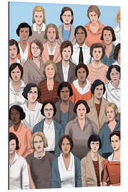 Tableau en aluminium A room of one's own - Silja Goetz