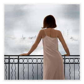 Wandbild Agatha in Istanbul - Silja Goetz