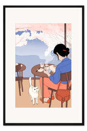 Gerahmter Kunstdruck Heiße Schokolade