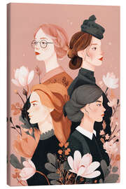 Leinwandbild Feminismus - pixelliebe