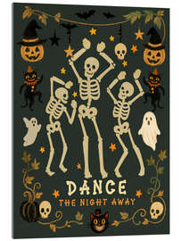Acrylglasbild Dance the night away Halloween party - Tori Taika