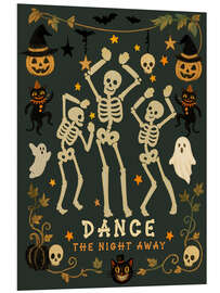 Hartschaumbild Dance the night away Halloween party - Tori Taika