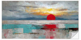 Wandsticker Morgenrot