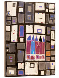 Holzbild Kelim - Eugen Stross