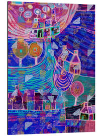 Alubild Paradiesgarten - Eugen Stross