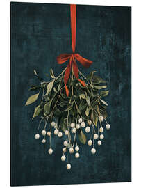 Alubild Weihnachtsmistel