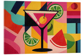 Acrylglasbild Pink Martini