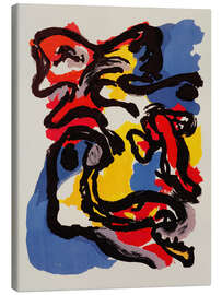 Leinwandbild Abstrakte Farben - Boekenweek