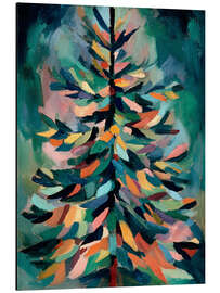 Alubild Weihnachtsbaum