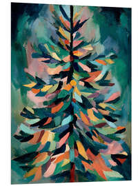 Hartschaumbild Weihnachtsbaum