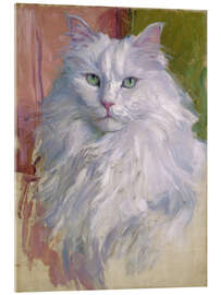 Acrylglasbild Weiße Majestät