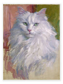 Poster Weiße Majestät