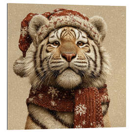 Gallery Print Der gemütliche Tiger