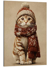 Magnettafel Gemütliche Schnurrhaare