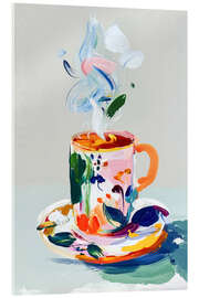 Acrylglasbild Kaffeegenuss