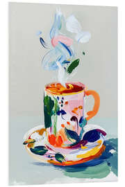 Hartschaumbild Kaffeegenuss