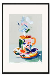 Gerahmter Kunstdruck Kaffeegenuss