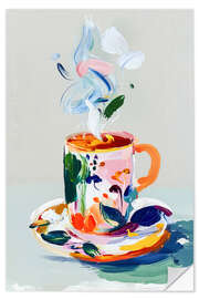 Wandsticker Kaffeegenuss