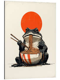 Magnettafel Nudel Frosch