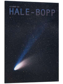 Alubild Komet Hale-Bopp