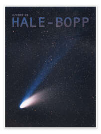 Wandbild Komet Hale-Bopp - NASA