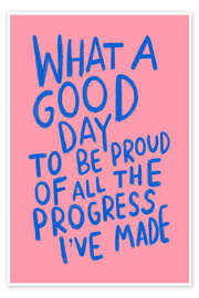 Poster What A Good Day - treechild