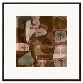 Gerahmter Kunstdruck Die Ruhe des Seins  I