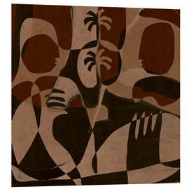 Hartschaumbild Die Ruhe des Seins II