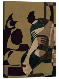 Leinwandbild Mondreichweite I - Shatha Dafai