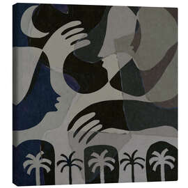 Leinwandbild Die Ruhe des Seins III - Shatha Dafai