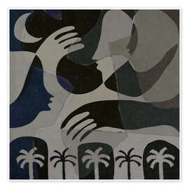 Wandbild Die Ruhe des Seins III - Shatha Dafai