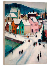 Holzbild Novembertag - DejaReve