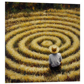 Hartschaumbild Das Zeichen