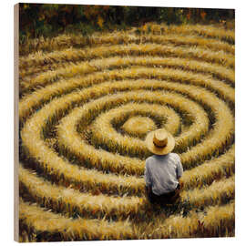 Holzbild Das Zeichen