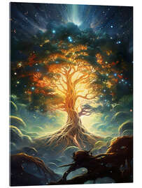 Acrylglasbild Baum und Licht - Jörg Gamroth