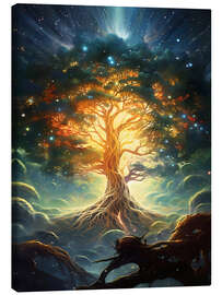 Leinwandbild Baum und Licht - Jörg Gamroth