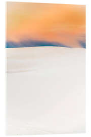Acrylglasbild Weißer Sand in New Mexico - Chiara Salvadori