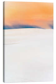Leinwandbild Weißer Sand in New Mexico - Chiara Salvadori